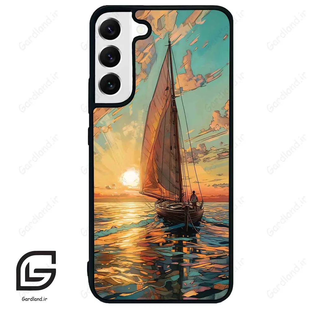 قاب گوشی سامسونگ اس 22 پلاس (Galaxy S22 Plus ) طرح قایق کد 2485