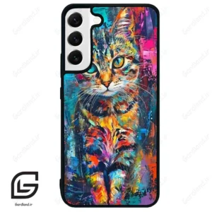 قاب گوشی سامسونگ اس 22 پلاس (Galaxy S22 Plus ) طرح گربه کد 2488
