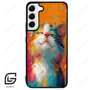 قاب گوشی سامسونگ اس 22 پلاس (Galaxy S22 Plus ) طرح گربه کد 2489