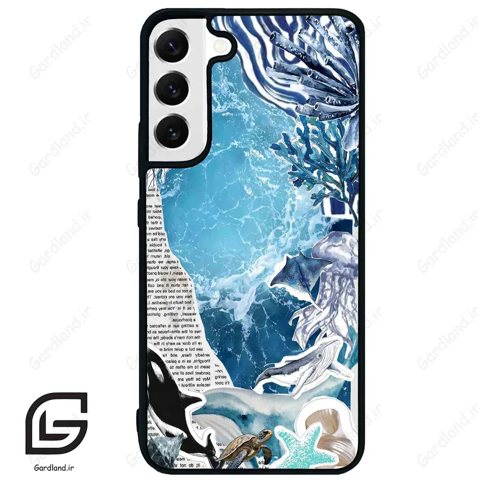 قاب گوشی سامسونگ اس 22 پلاس (Galaxy S22 Plus ) طرح دریا کد 2516