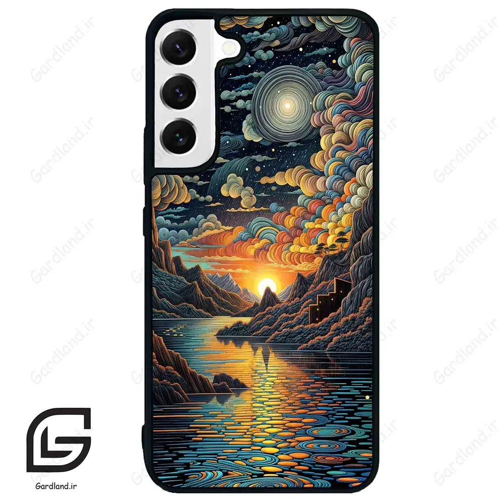 قاب گوشی سامسونگ اس 22 پلاس (Galaxy S22 Plus ) طرح نقاشی کد 2519