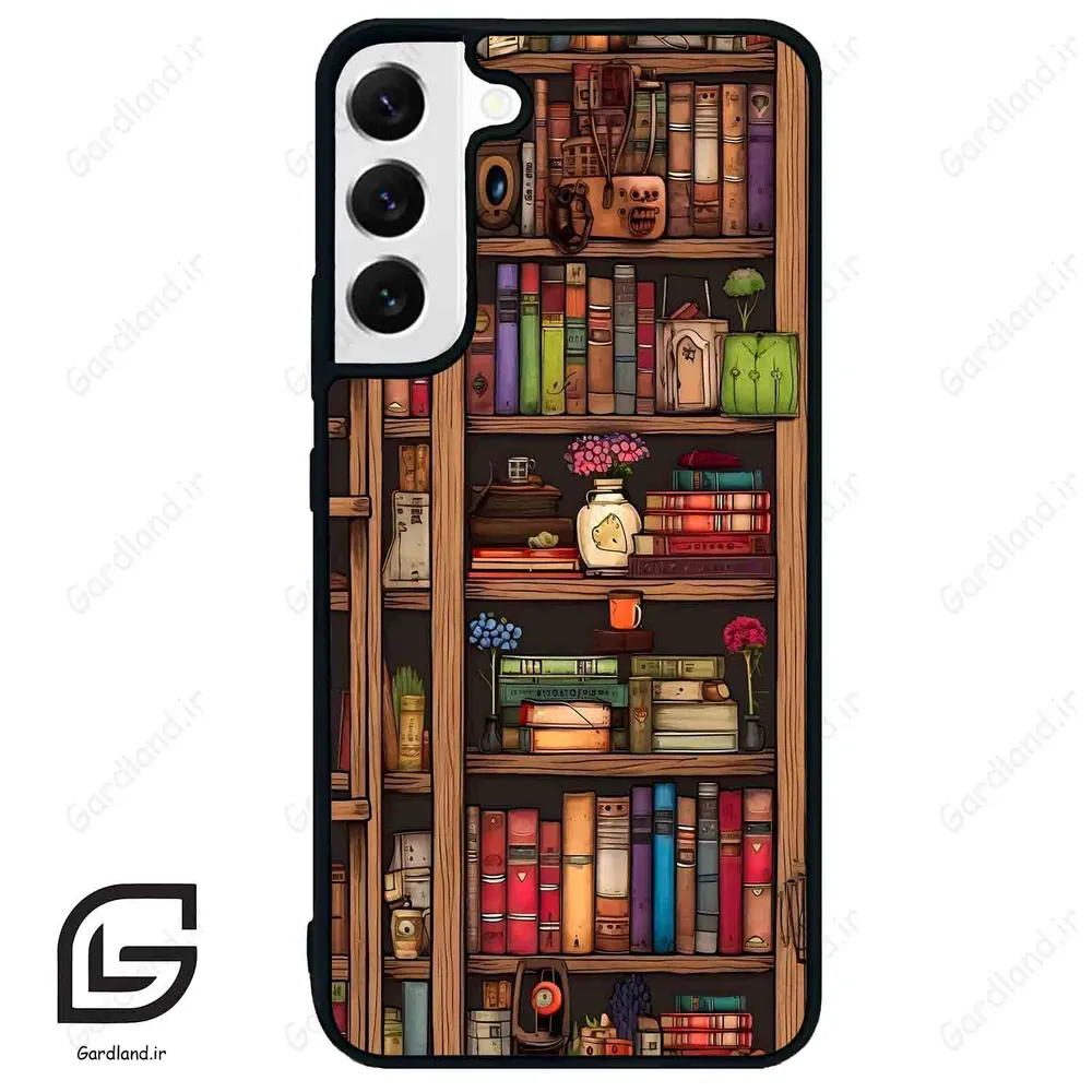 قاب گوشی سامسونگ اس 22 پلاس (Galaxy S22 Plus ) طرح کتابخانه کد 2537