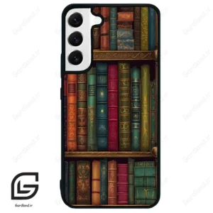 قاب گوشی سامسونگ اس 22 پلاس (Galaxy S22 Plus ) طرح کتابخانه کد 2538