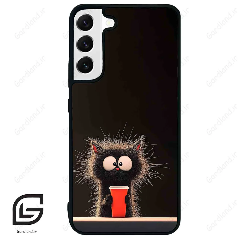 قاب گوشی سامسونگ اس 22 پلاس (Galaxy S22 Plus ) طرح گربه کد 2580