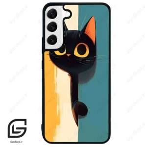 قاب گوشی سامسونگ اس 22 پلاس (Galaxy S22 Plus ) طرح گربه کد 2581
