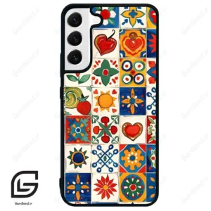 قاب گوشی سامسونگ اس 22 پلاس (Galaxy S22 Plus ) طرح کاشی کد 2594