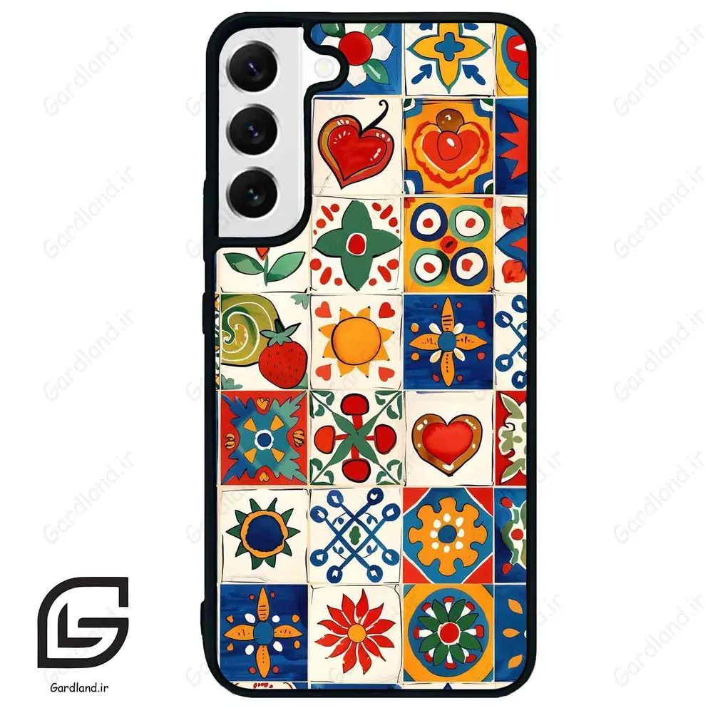 قاب گوشی سامسونگ اس 22 پلاس (Galaxy S22 Plus ) طرح کاشی کد 2594