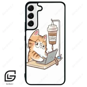 قاب گوشی سامسونگ اس 22 پلاس (Galaxy S22 Plus ) طرح گربه کد 2617