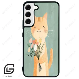 قاب گوشی سامسونگ اس 22 پلاس (Galaxy S22 Plus ) طرح گربه کد 2619