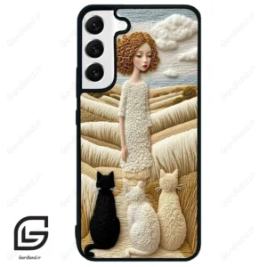 قاب گوشی سامسونگ اس 22 پلاس (Galaxy S22 Plus ) طرح دخترانه کد 2679
