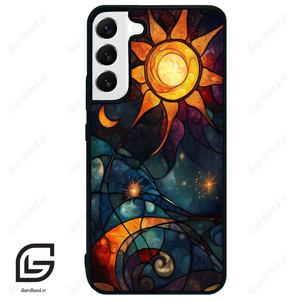 قاب گوشی سامسونگ اس 22 پلاس (Galaxy S22 Plus ) طرح خورشید کد 2707