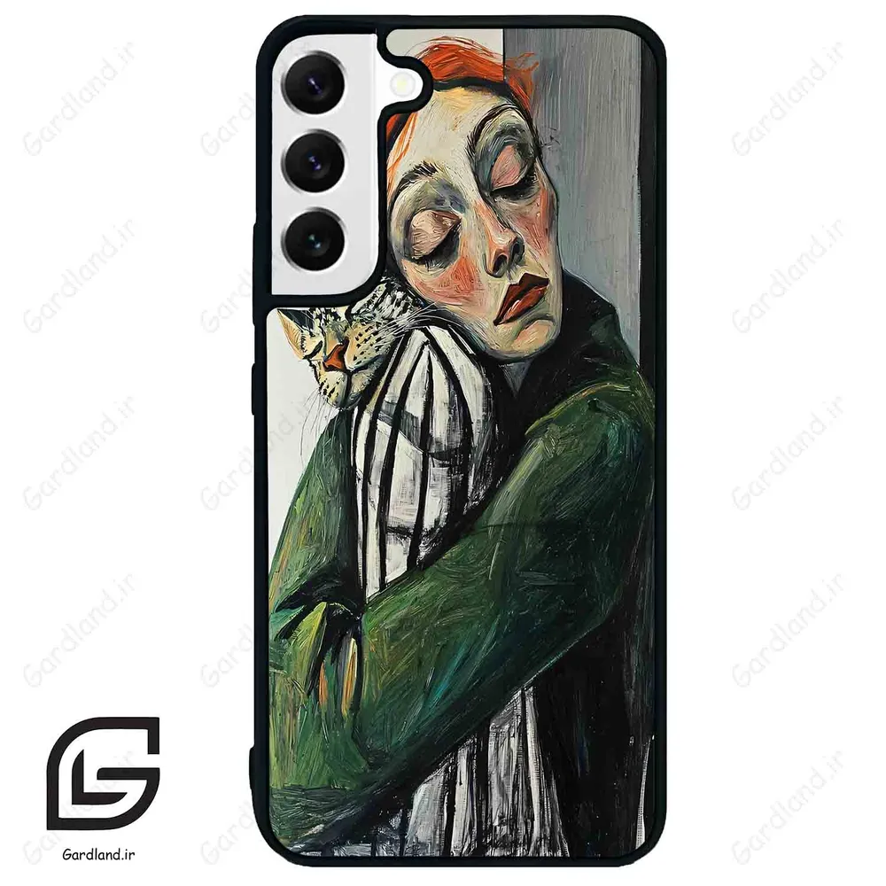 قاب گوشی سامسونگ اس 22 پلاس (Galaxy S22 Plus ) طرح گربه کد 2709