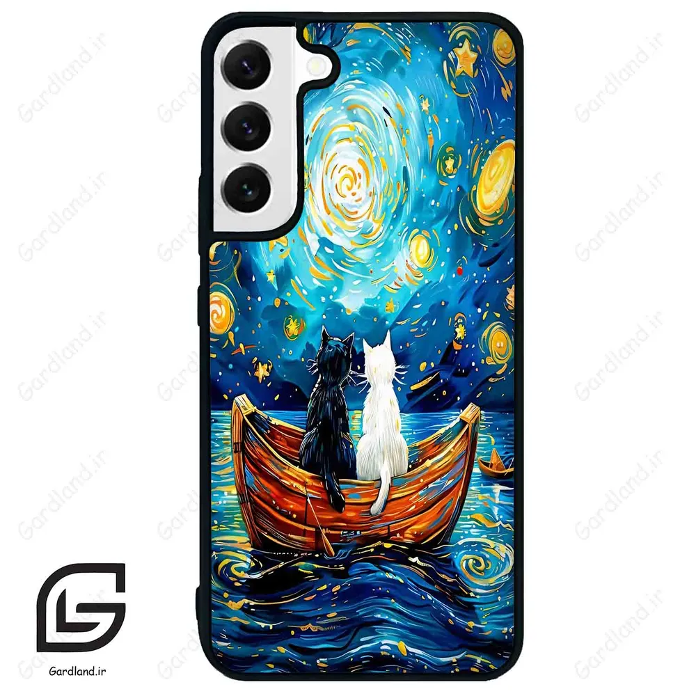 قاب گوشی سامسونگ اس 22 پلاس (Galaxy S22 Plus ) طرح گربه کد 2727
