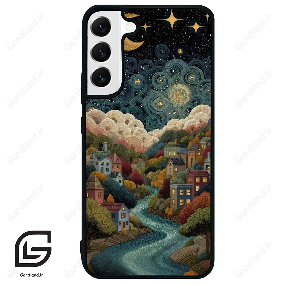 قاب گوشی سامسونگ اس 22 پلاس (Galaxy S22 Plus ) طرح دهکده کد 2736
