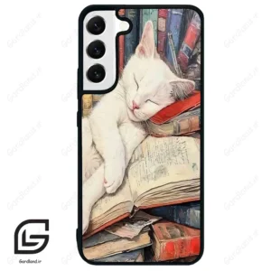 قاب گوشی سامسونگ اس 22 پلاس (Galaxy S22 Plus ) طرح گربه کد 2758