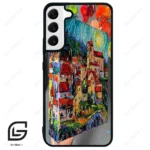 قاب گوشی سامسونگ اس 22 پلاس (Galaxy S22 Plus ) طرح نقاشی کد 2766