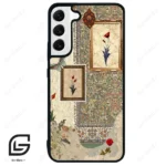 قاب گوشی سامسونگ اس 22 پلاس (Galaxy S22 Plus ) طرح گل کد 2768