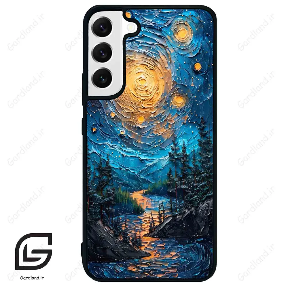 قاب گوشی سامسونگ اس 22 پلاس (Galaxy S22 Plus ) طرح ابرنگ کد 2792