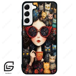 قاب گوشی سامسونگ اس 22 پلاس (Galaxy S22 Plus ) طرح دخترانه کد 2829