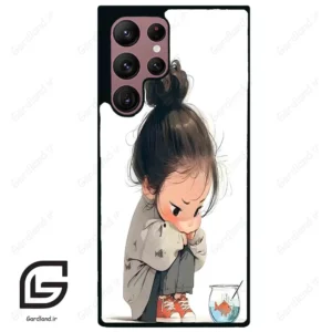 قاب گوشی سامسونگ اس 22 اولترا (Galaxy S22 Ultra ) طرح دخترانه کد 2028