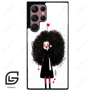 قاب گوشی سامسونگ اس 22 اولترا (Galaxy S22 Ultra ) طرح دخترانه کد 2031