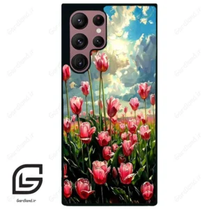 قاب گوشی سامسونگ اس 22 اولترا (Galaxy S22 Ultra ) طرح گل کد 2055