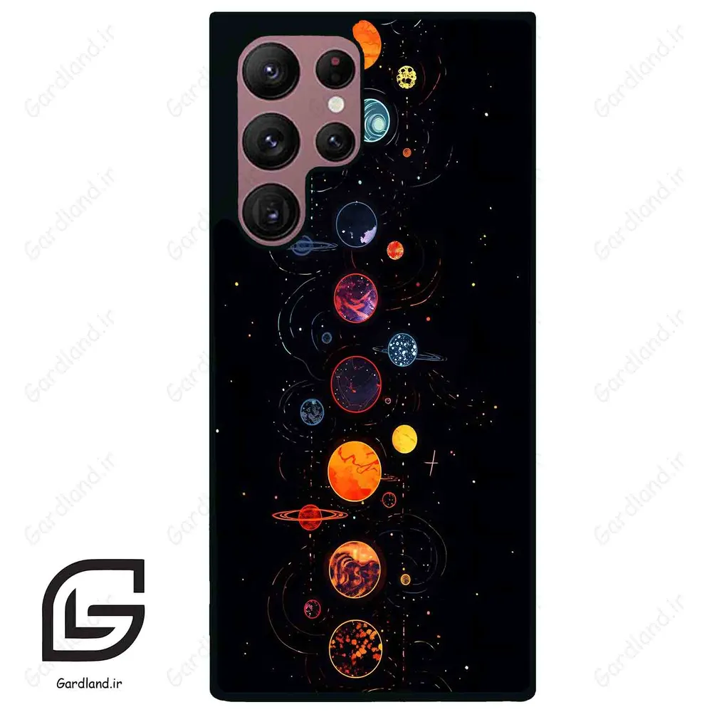 قاب گوشی سامسونگ اس 22 اولترا (Galaxy S22 Ultra ) طرح کهکشان کد 2062