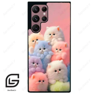 قاب گوشی سامسونگ اس 22 اولترا (Galaxy S22 Ultra ) طرح گربه کد 2073
