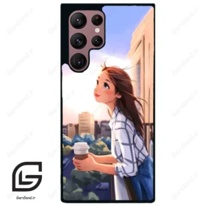 قاب گوشی سامسونگ اس 22 اولترا (Galaxy S22 Ultra ) طرح دخترانه کد 2086
