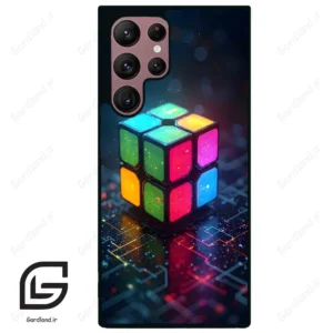 قاب گوشی سامسونگ اس 22 اولترا (Galaxy S22 Ultra ) طرح مکعب کد 2222