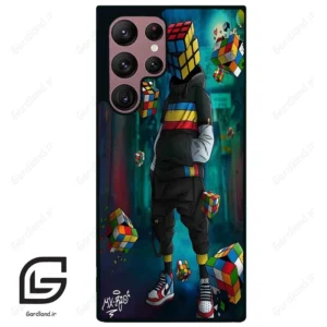قاب گوشی سامسونگ اس 22 اولترا (Galaxy S22 Ultra ) طرح مکعب کد 2229