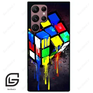 قاب گوشی سامسونگ اس 22 اولترا (Galaxy S22 Ultra ) طرح مکعب کد 2236