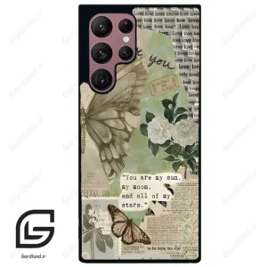 قاب گوشی سامسونگ اس 22 اولترا (Galaxy S22 Ultra ) طرح پروانه کد 2244