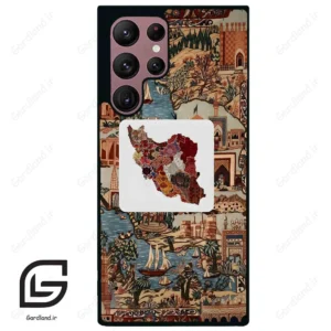 قاب گوشی سامسونگ اس 22 اولترا (Galaxy S22 Ultra ) طرح نقشه ایران کد 2287