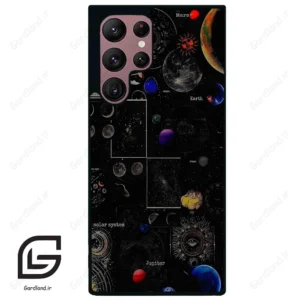 قاب گوشی سامسونگ اس 22 اولترا (Galaxy S22 Ultra ) طرح فضانورد کد 2308