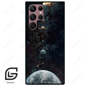 قاب گوشی سامسونگ اس 22 اولترا (Galaxy S22 Ultra ) طرح کهکشان کد 2350