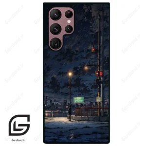 قاب گوشی سامسونگ اس 22 اولترا (Galaxy S22 Ultra ) طرح شب کد 2354