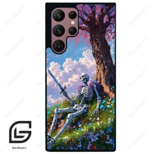 قاب گوشی سامسونگ اس 22 اولترا (Galaxy S22 Ultra ) طرح اسکلت کد 2372