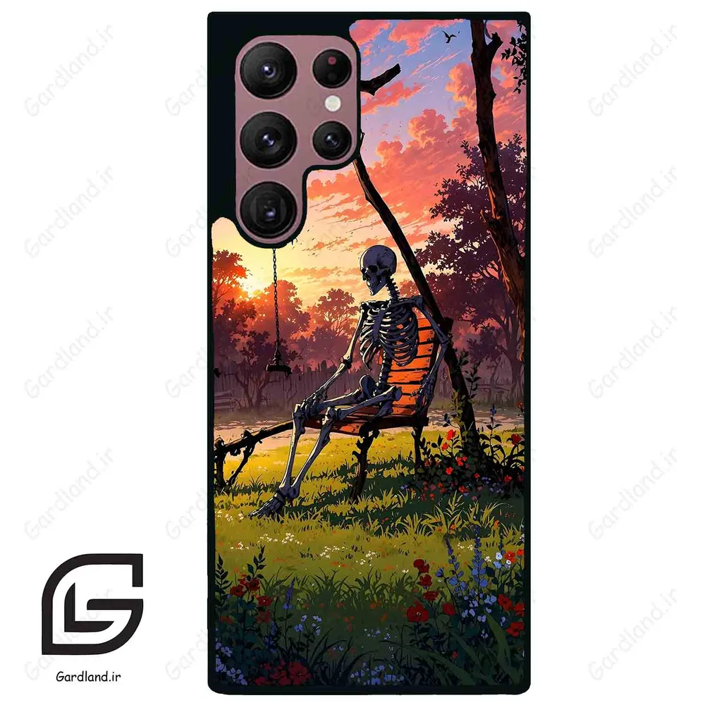 قاب گوشی سامسونگ اس 22 اولترا (Galaxy S22 Ultra ) طرح اسکلت کد 2373