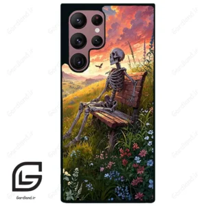 قاب گوشی سامسونگ اس 22 اولترا (Galaxy S22 Ultra ) طرح اسکلت کد 2374