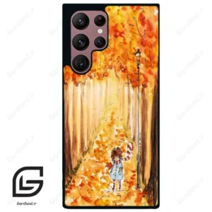 قاب گوشی سامسونگ اس 22 اولترا (Galaxy S22 Ultra ) طرح پاییزی کد 2386