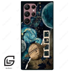 قاب گوشی سامسونگ اس 22 اولترا (Galaxy S22 Ultra ) طرح کهکشان کد 2401