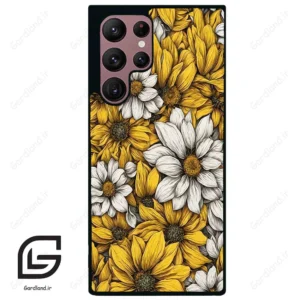 قاب گوشی سامسونگ اس 22 اولترا (Galaxy S22 Ultra ) طرح گل کد 2402
