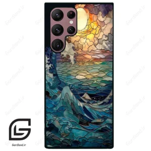 قاب گوشی سامسونگ اس 22 اولترا (Galaxy S22 Ultra ) طرح موج کد 2413