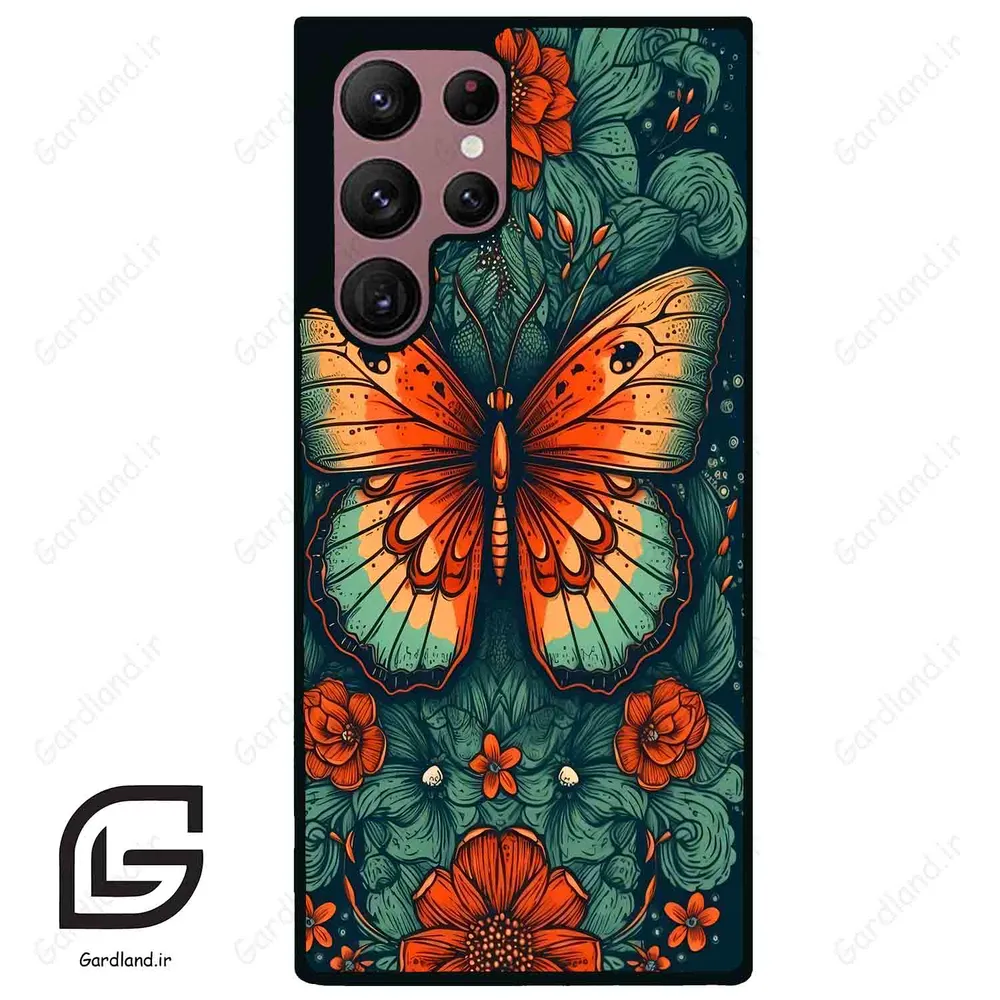 قاب گوشی سامسونگ اس 22 اولترا (Galaxy S22 Ultra ) طرح پروانه کد 2421