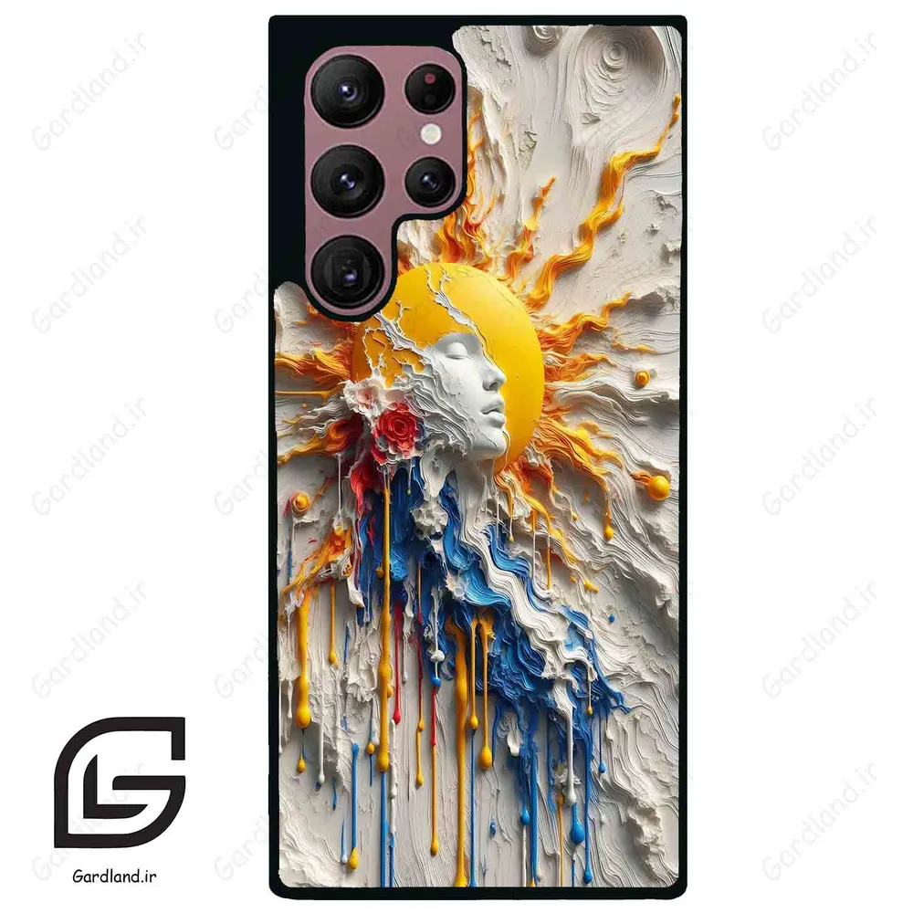 قاب گوشی سامسونگ اس 22 اولترا (Galaxy S22 Ultra ) طرح دخترانه کد 2424