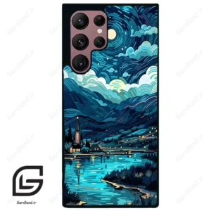 قاب گوشی سامسونگ اس 22 اولترا (Galaxy S22 Ultra ) طرح شب کد 2425