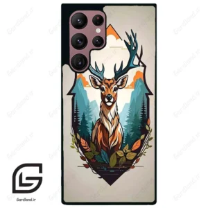قاب گوشی سامسونگ اس 22 اولترا (Galaxy S22 Ultra ) طرح گوزن کد 2429
