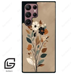 قاب گوشی سامسونگ اس 22 اولترا (Galaxy S22 Ultra ) طرح گل کد 2436