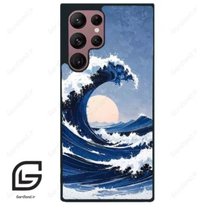 قاب گوشی سامسونگ اس 22 اولترا (Galaxy S22 Ultra ) طرح موج کد 2443
